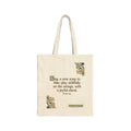 Music Tote Bag - Psalm 33:3 Christian Floral Tote